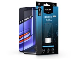 Realme GT Neo 3 edzett üveg képernyővédő fólia - MyScreen Protector Diamond     Glass Lite Edge2.5D Full Glue - fekete