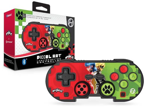 Hyperkin Pixel Art Miraculous Nintendo Switch/PC/Mac/Android K.bogár és F.macska" BT kontroller"