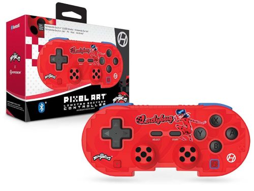 Hyperkin Pixel Art Miraculous Nintendo Switch/PC/Mac/Android Katicabogár" BT kontroller"