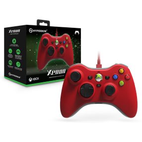   Hyperkin Xenon Xbox Series>One/Windows 11|10 piros Xbox liszenszelt vezetékes kontroller
