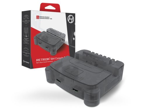 Hyperkin RetroN S64 Nintendo Switch Füstszürke dokkoló