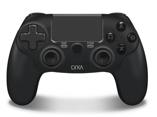 Cirka NuForce PS4/PC/Mac fekete vezeték nélküli kontroller