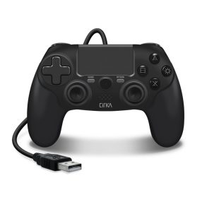 Cirka NuForce PS4/PC/Mac fekete vezetékes kontroller