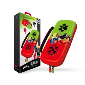   Hyperkin Miraculous EVA Nintendo Switch/Switch OLED/Switch K.bogár és F.macska" erősített utazótok"