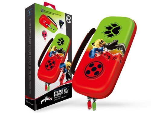 Hyperkin Miraculous EVA Nintendo Switch/Switch OLED/Switch K.bogár és F.macska" erősített utazótok"