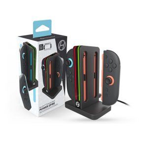   Hyperkin Power Spire Nintendo Switch 2 Joy-Con Fekete töltőállvány