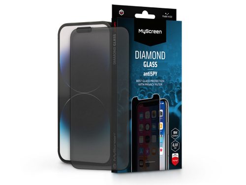 MyScreen antiSPY - Apple iPhone 14 Pro Max üvegfólia beteketintés elleni védelemmel