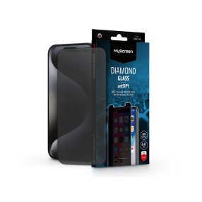   MyScreen antiSPY - Apple iPhone 15 Pro üvegfólia beteketintés elleni védelemmel
