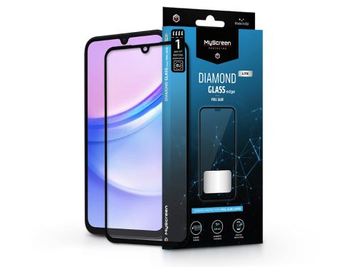 MyScreen Diamond Glass Lite Edge 2.5D Full Glue - Samsung A155 Galaxy A15 5G üvegfólia