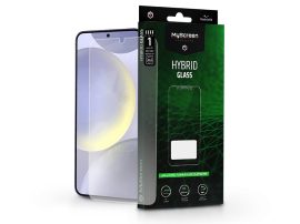 Samsung SM-S926 Galaxy S24+ rugalmas üveg képernyővédő fólia - MyScreen         Protector Hybrid Glass Green - átlátszó