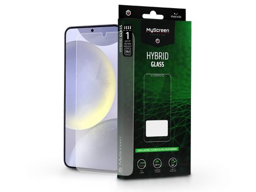 MyScreen Hybrid Glass Green - Samsung SM-S926 Galaxy S24+ rugalmas üveg fólia