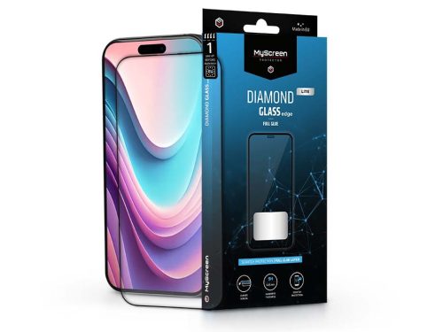 MyScreen Diamond Glass Lite Edge 2.5D Full Glue - Apple iPhone 16 üvegfólia