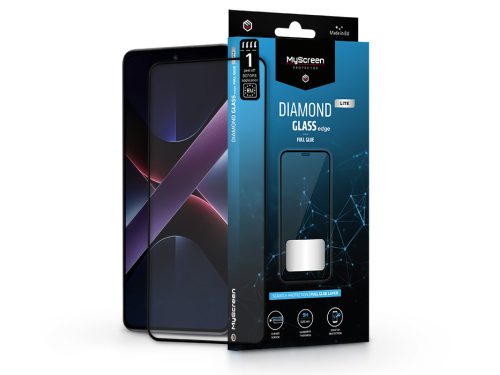 MyScreen Diamond Glass Lite Edge2.5D Full Glue - Xiaomi Poco X7 Pro üvegfólia