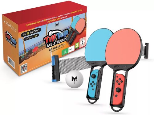 Maxx Tech Tip Top Table Tennis Nintendo Switch/Swtich 2 játék és kiegészítő csomag