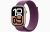 Apple Watch Series 10 GPS, 46 mm-es rozéarany alumíniumtok, szilvaszínű sportpánt