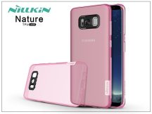   Samsung G955F Galaxy S8 Plus szilikon hátlap - Nillkin Nature - pink