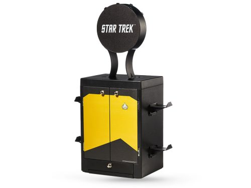 Numskull Star Trek sárga játéktartó szekrényes állvány
