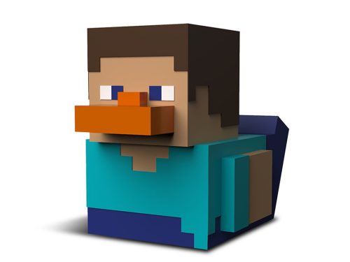 Numskull Tubbz - Minecraft Steve" (First Ed.) gumikacsa"