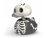 Numskull Tubbz Mini - Halloween Skeleton" gumikacsa"