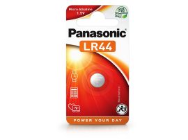 Panasonic LR44 Alkaline gombelem - 1,5V - 1 db/csomag