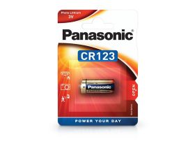 Panasonic CR123 lithium fotó elem - 3V - 1 db/csomag