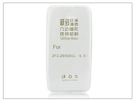 Asus Zenfone 2 ZE500CL (5.0) szilikon hátlap - Ultra Slim 0,3 mm - transparent