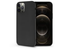 Apple iPhone 12 Pro Max szilikon hátlap - Soft - fekete