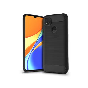   Haffner Carbon szilikon tok - Xiaomi Redmi Xiaomi Redmi 9C - fekete
