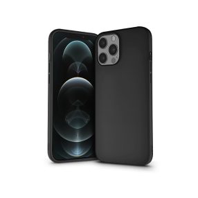   Haffner Soft Premium szilikon tok - Apple iPhone 12 Pro Max - fekete