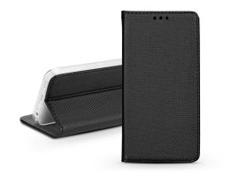 S-Book Flip bőrtok - Xiaomi Redmi Note 9 - fekete