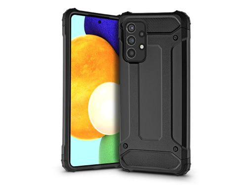 Haffner Armor ütésálló tok - Samsung A525F Galaxy A52/A526B Galaxy A52 5G - fekete