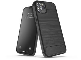 Samsung A536U Galaxy A53 5G szilikon hátlap - Carbon - fekete