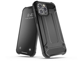 Samsung A536U Galaxy A53 5G ütésálló hátlap - Armor - fekete