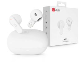 UiiSii Bluetooth sztereó headset v5.0 + töltőtok - UiiSii TWS81 True Wireless Stereo Earphone - white