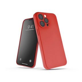   Haffner Soft szilikon tok - Xiaomi Redmi Note 12 5G/Poco X5 5G - piros