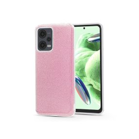   Haffner Shining szilikon tok - Xiaomi Redmi Note 12 5G/Poco X5 5G - pink