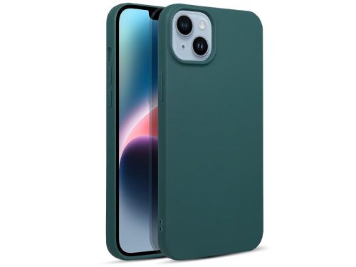 Haffner Matt Case szilikon tok - Xiaomi Redmi 12C - zöld