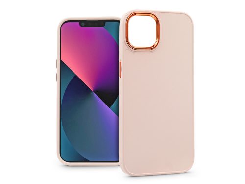 Haffner Frame szilikon tok - Apple iPhone 13 - pink