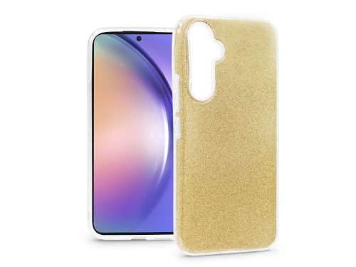 Haffner Shining szilikon tok - Samsung SM-A546 Galaxy A54 5G - arany
