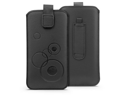 Haffner DECO univerzális kihúzható telefontok - Apple iPhone 13/13 Pro - fekete