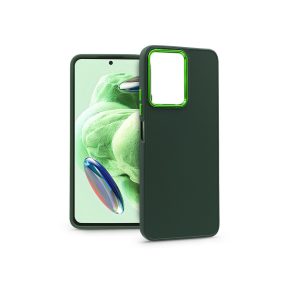   Haffner Frame szilikon tok - Xiaomi Redmi Note 12 5G/Poco X5 5G - zöld