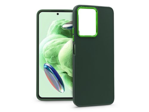Haffner Frame szilikon tok - Xiaomi Redmi Note 12 5G/Poco X5 5G - zöld