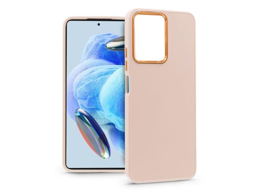Haffner Frame szilikon tok - Xiaomi Redmi Note 12 Pro 5G/Poco X5 Pro 5G - pink