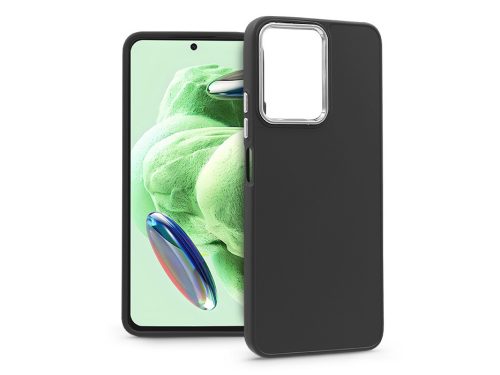 Haffner Frame szilikon tok - Xiaomi Redmi Note 12 5G/Poco X5 5G - fekete