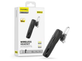 Pavareal Wireless Bluetooth headset v5.2 - Pavareal BT-27 - fekete
