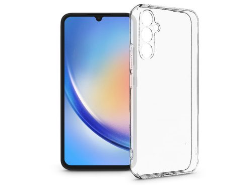 Haffner Clear Case szilikon tok - Samsung SM-A346 Galaxy A34 5G - átlátszó