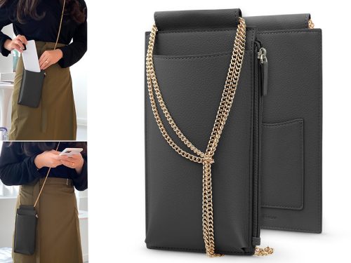 Roar Smart Mini Cross Bag vállra akasztható mobiltelefon táska - fekete