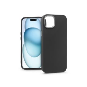 Haffner Frame szilikon tok - Apple iPhone 15 Plus - fekete
