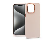  Apple iPhone 15 Pro Max szilikon hátlap - Frame - rózsaszín
