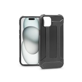   Haffner Armor ütésálló tok - Apple iPhone 15 Plus - fekete